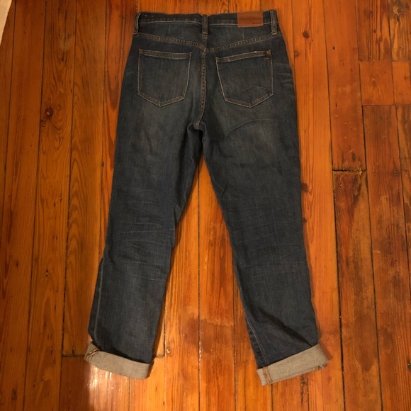 Madewell the high rise slim boyfriend - Picture 3 of 4